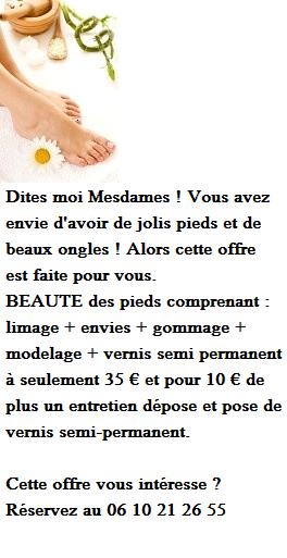 Beaute des pieds promo 1